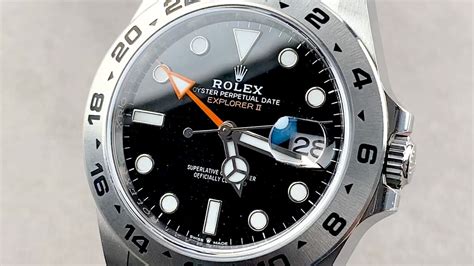 rolex explorer 2 depth rating|rolex explorer 2 226570 review.